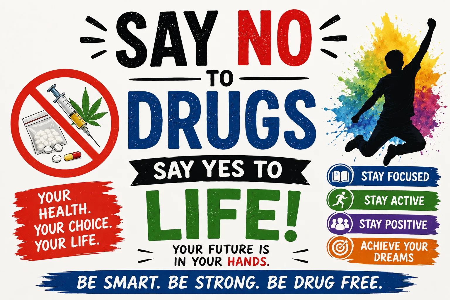 Rhyming Anti-Drug Slogans