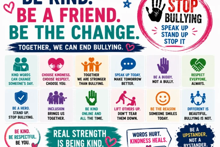 50 Catchy Anti Bullying Slogans (2026)