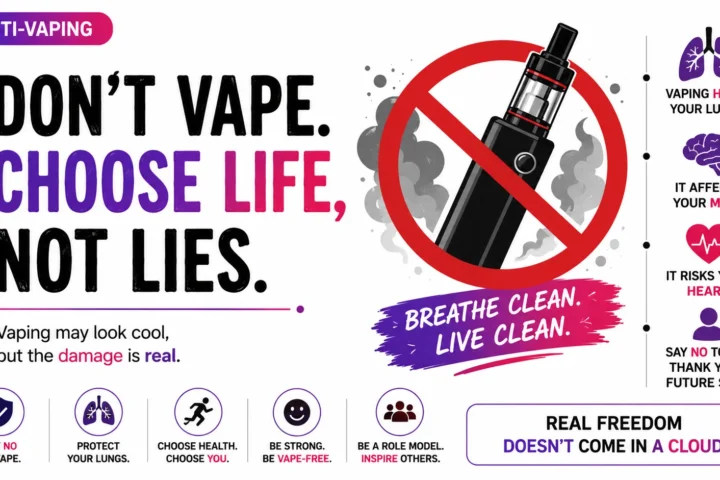 Powerful Anti Vape Slogans: 75 Creative Ideas 2026