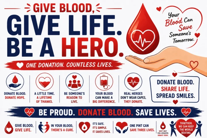 60 Catchy Blood Donation Slogans (2026)