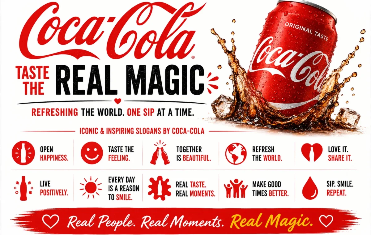 50 Creative Coca Cola Slogan Ideas (2026)