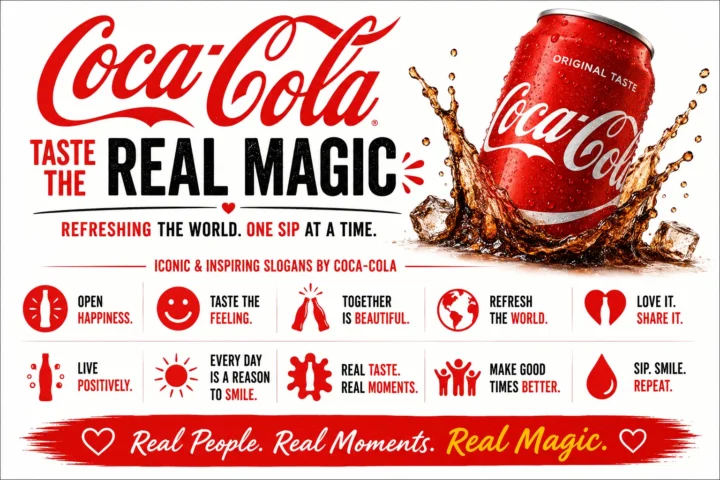50 Creative Coca Cola Slogan Ideas (2026)