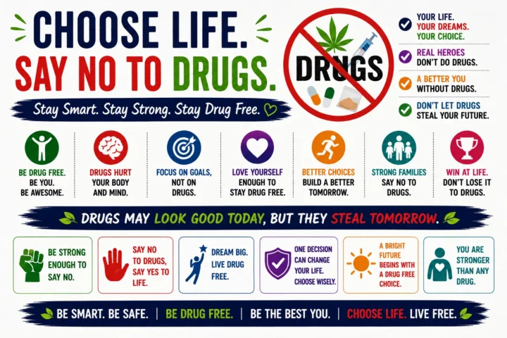 Hilarious 50 Catchy Drug Slogans (2026)