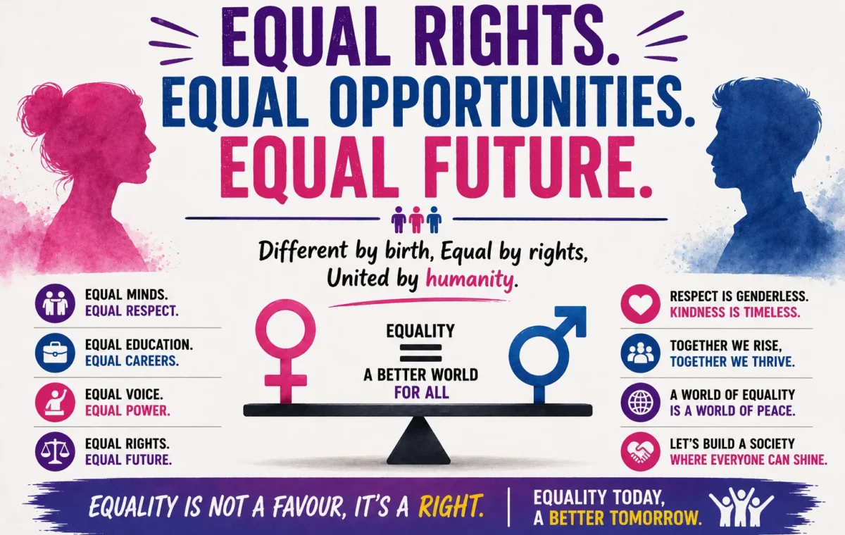 Gender Equality Slogan: 75 Powerful Ideas for 2026