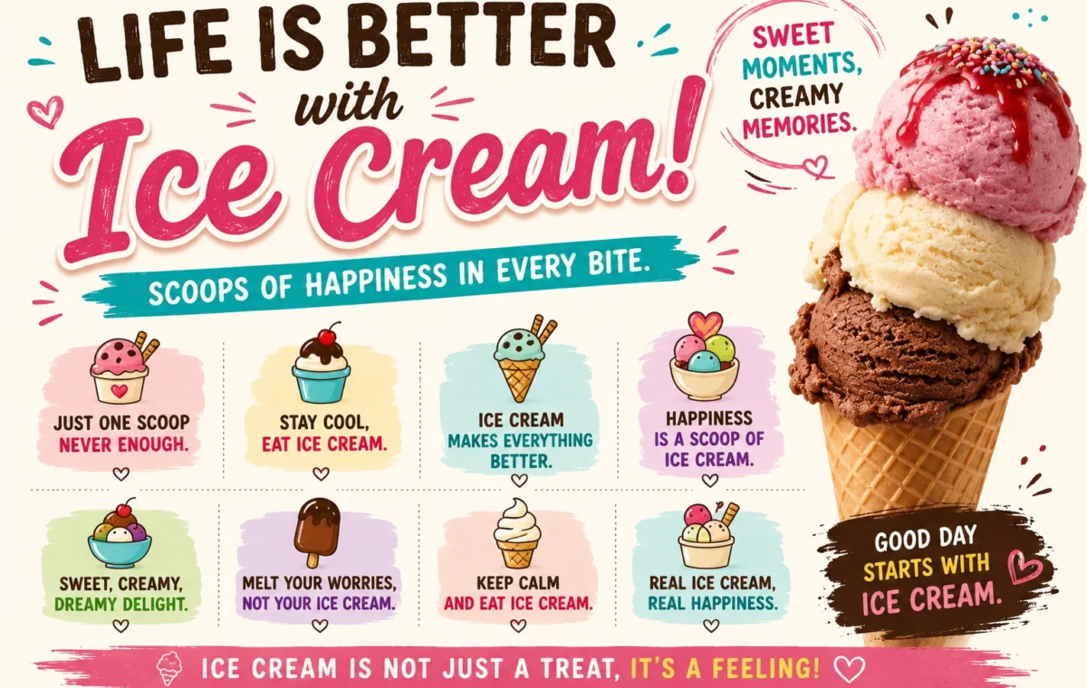 Best 150 Best Ice Cream Slogans and Taglines for 2026