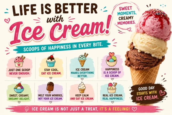 Best 150 Best Ice Cream Slogans and Taglines for 2026