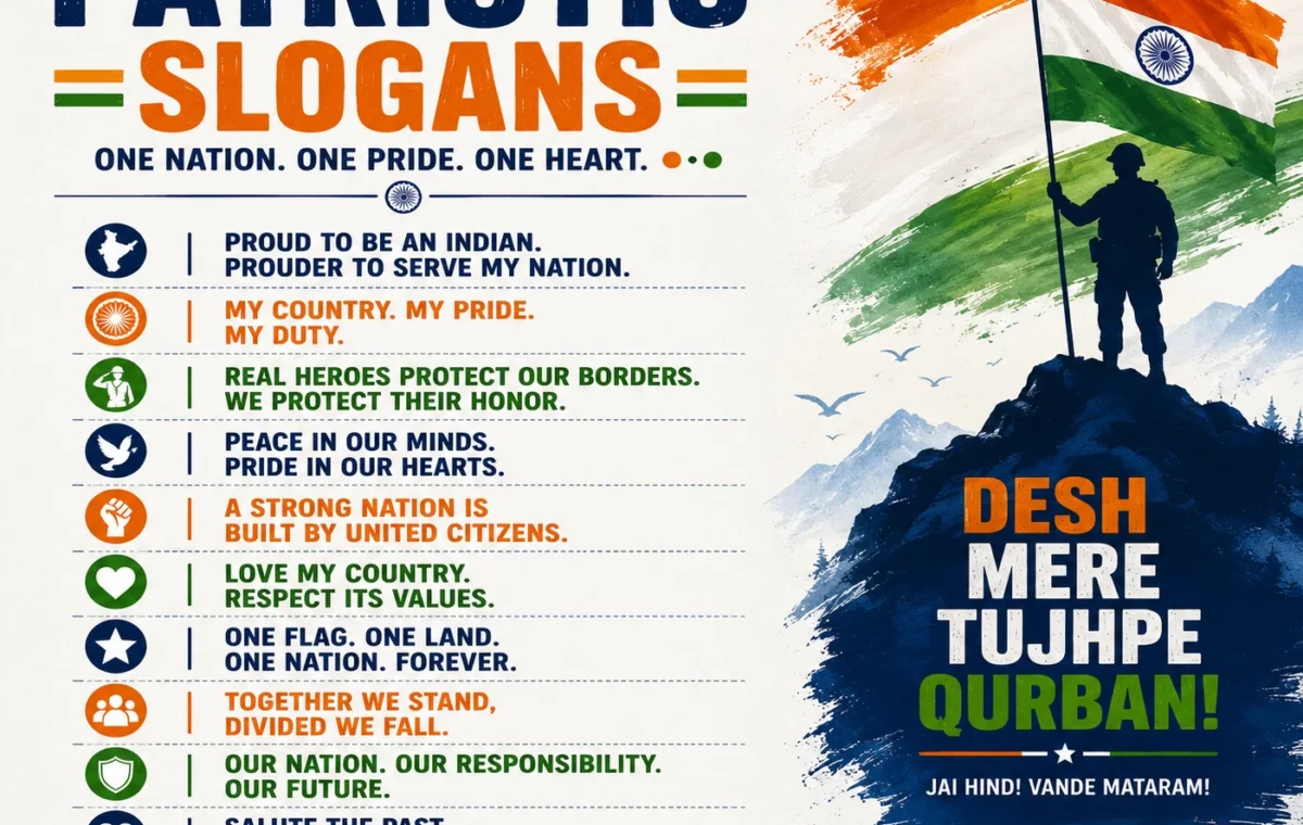 Best 50 Catchy Patriotic Slogans (2026)