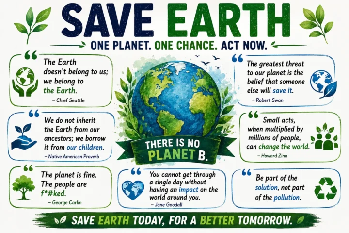 50 Best Save Earth Quotes (2026)