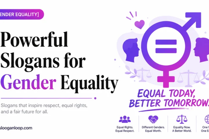 Powerful Slogan About Gender Equality: 75 Creative Ideas 2026