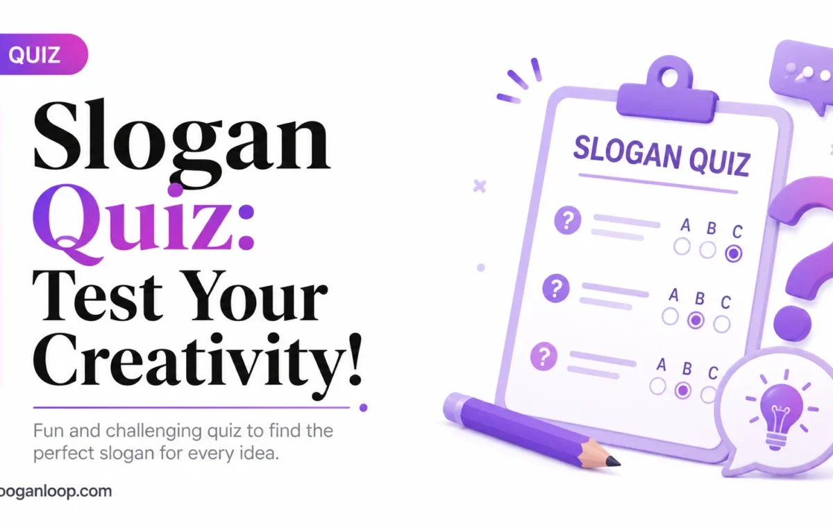 Slogan Quiz: Best Famous Tagline Challenge 2026