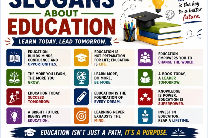 50 Creative Slogans About Education (2026)