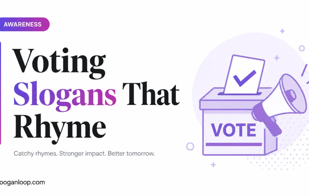 Catchy Voting Slogans That Rhyme: 75 Creative Ideas 202
