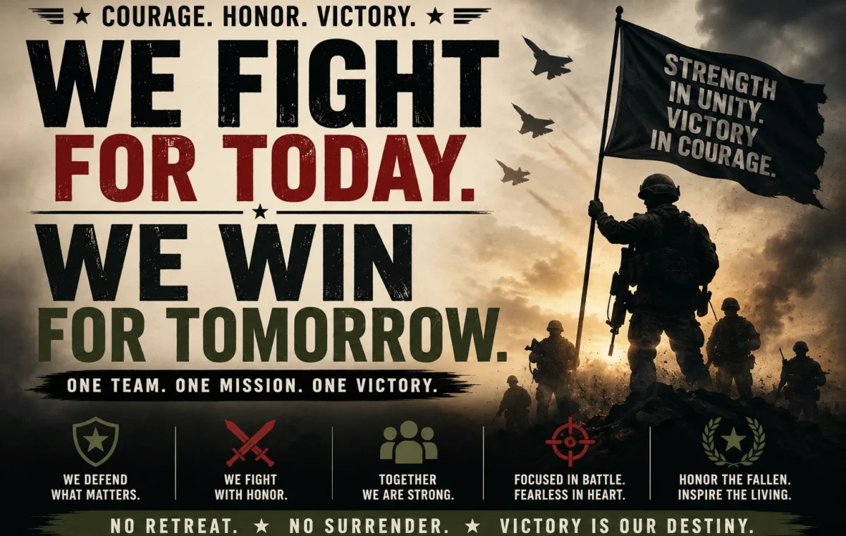 War Slogans: 70 Powerful, Thoughtful & Original Ideas 2026