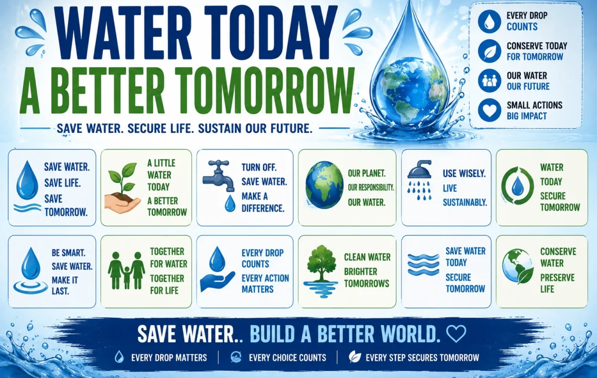 Best 50 Catchy Water Slogans (2026)