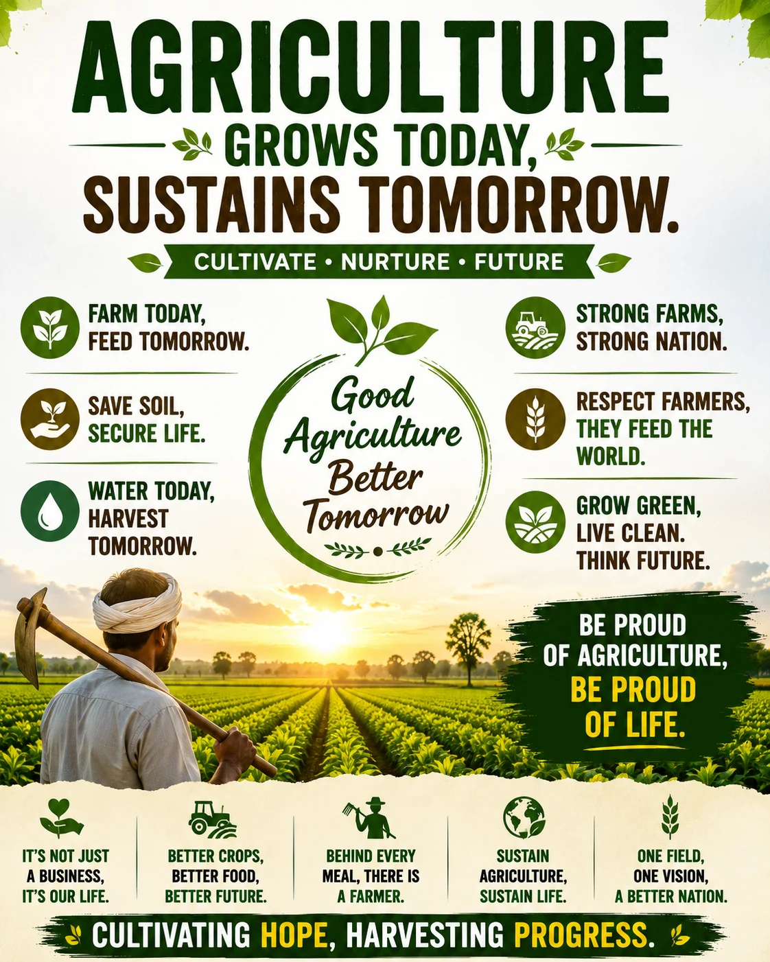 Rhyming Agriculture Slogans