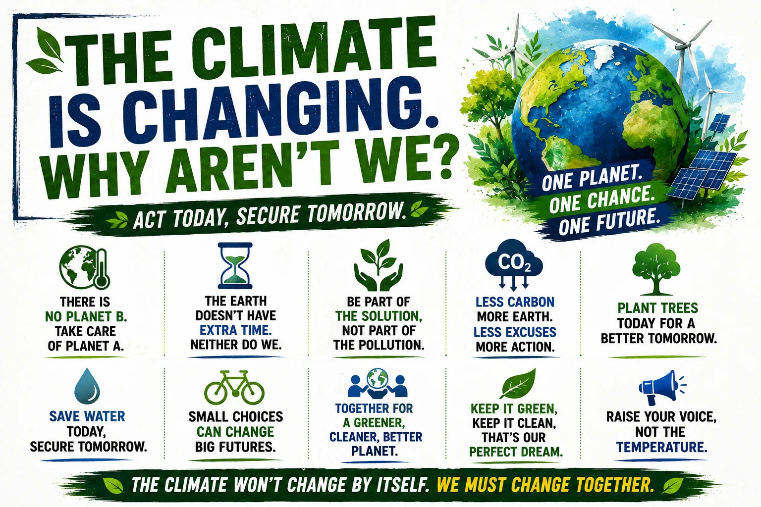 Rhyming Climate Change Slogans
