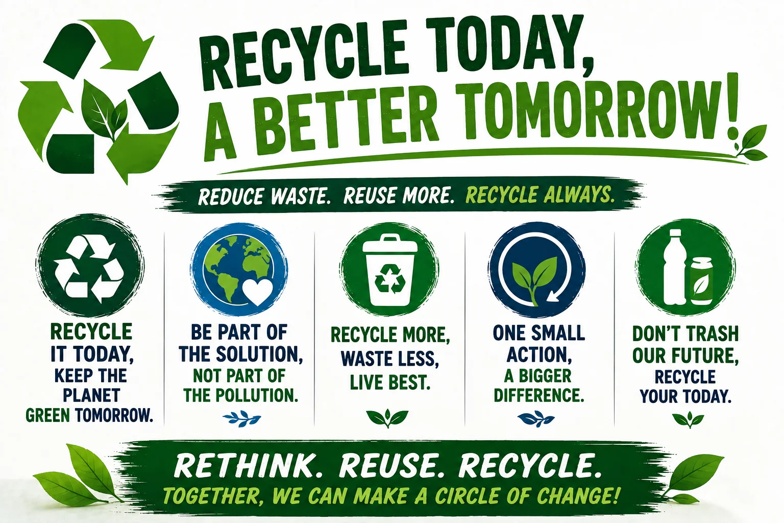 Rhyming Recycling Slogans