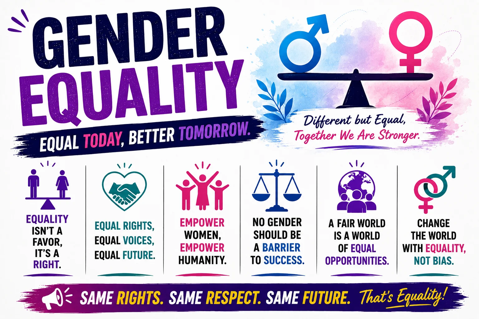 Rhyming Slogans for Gender Equality