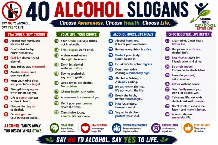 Super 50 Catchy Alcohol Slogans (2026)