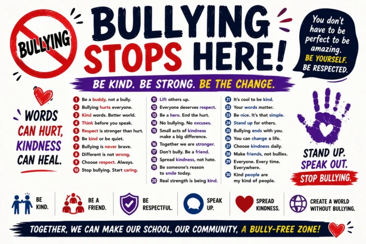 Super 50 Catchy Bullying Slogan Ideas (2026)