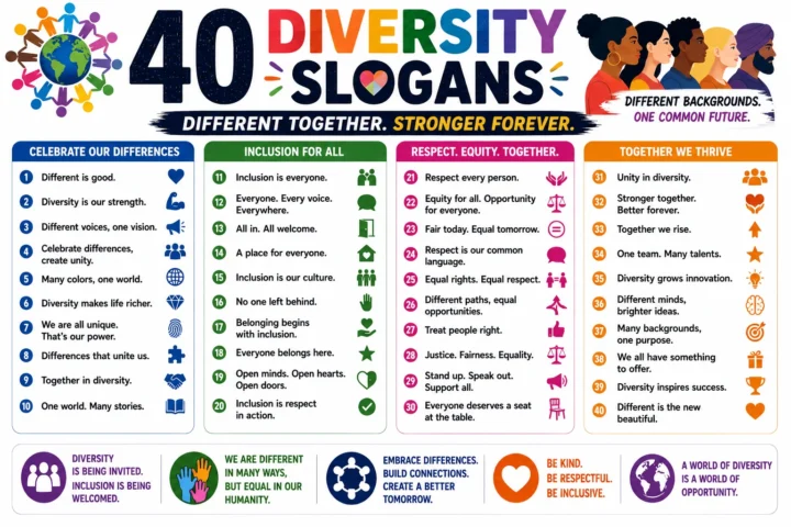 50 Creative Diversity Slogans (2026)