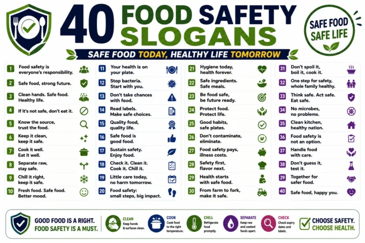 50 Catchy Food Safety Slogans (2026)