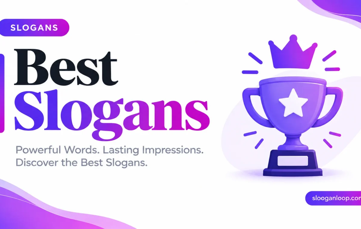 100 Best Slogans in English (2026)