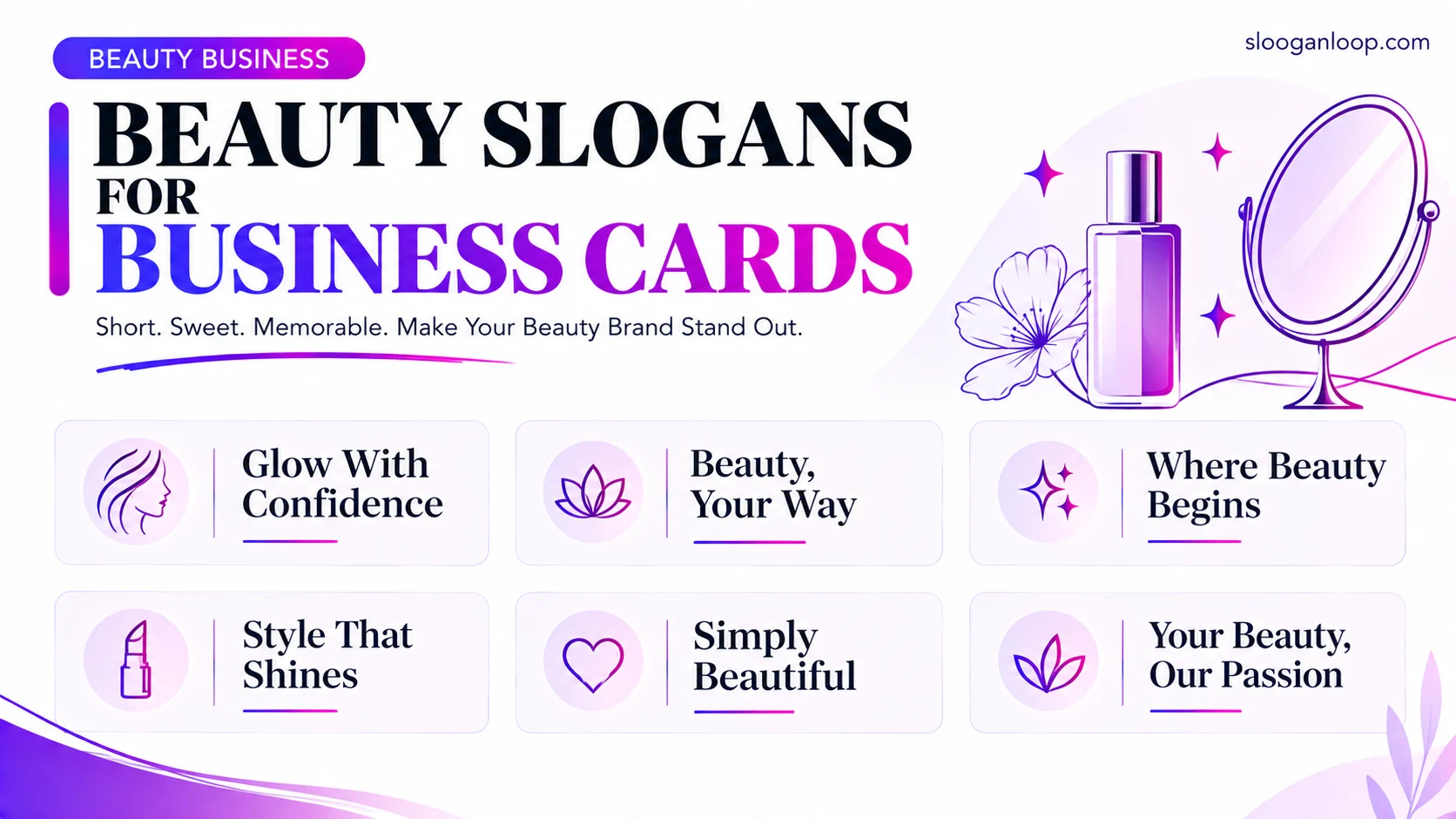 Rhyming Beauty Slogans