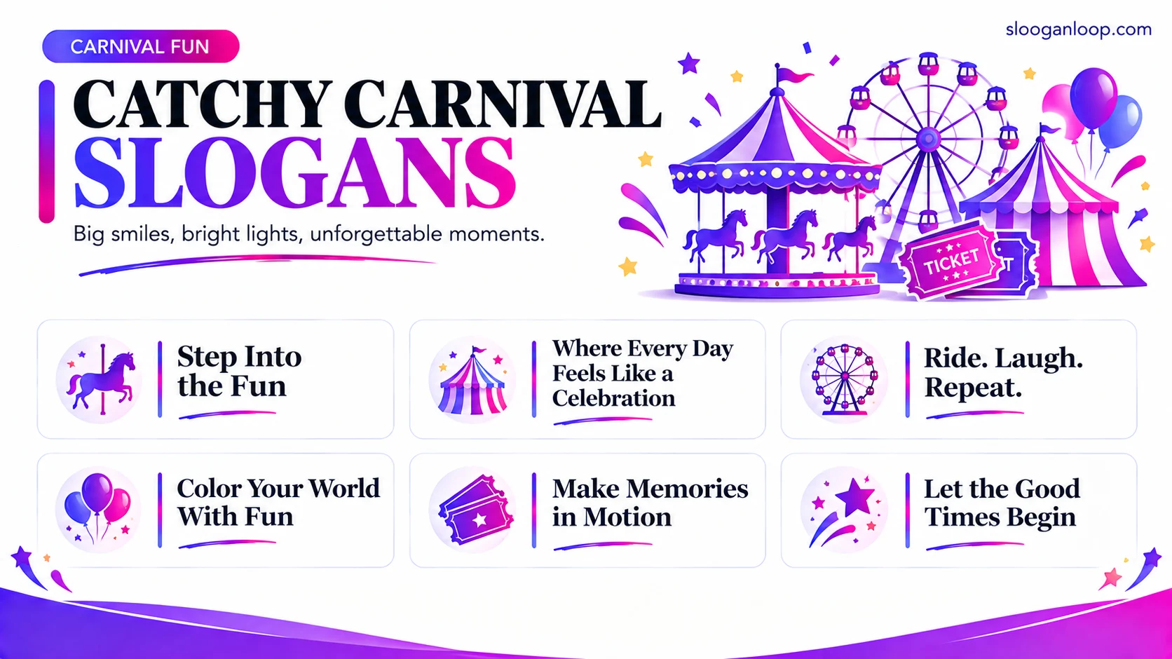 Rhyming Carnival Slogans