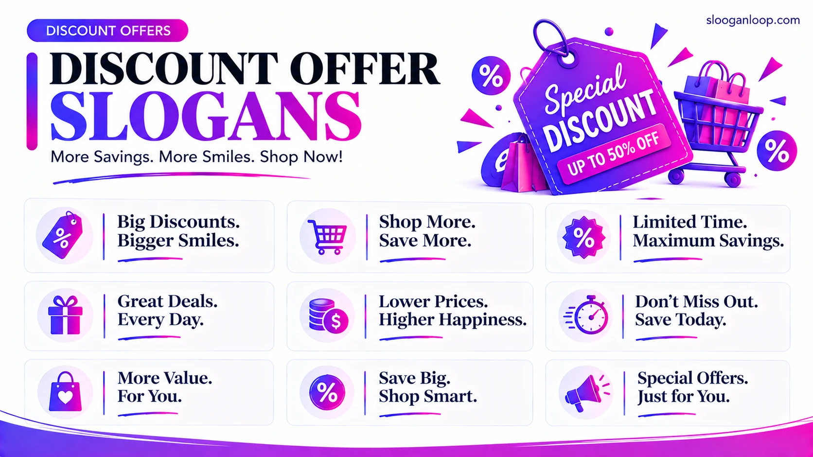 Rhyming Discount Slogans