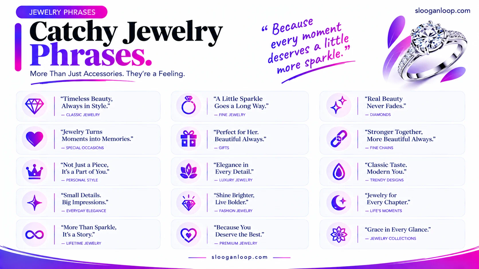 Rhyming Jewelry Phrases
