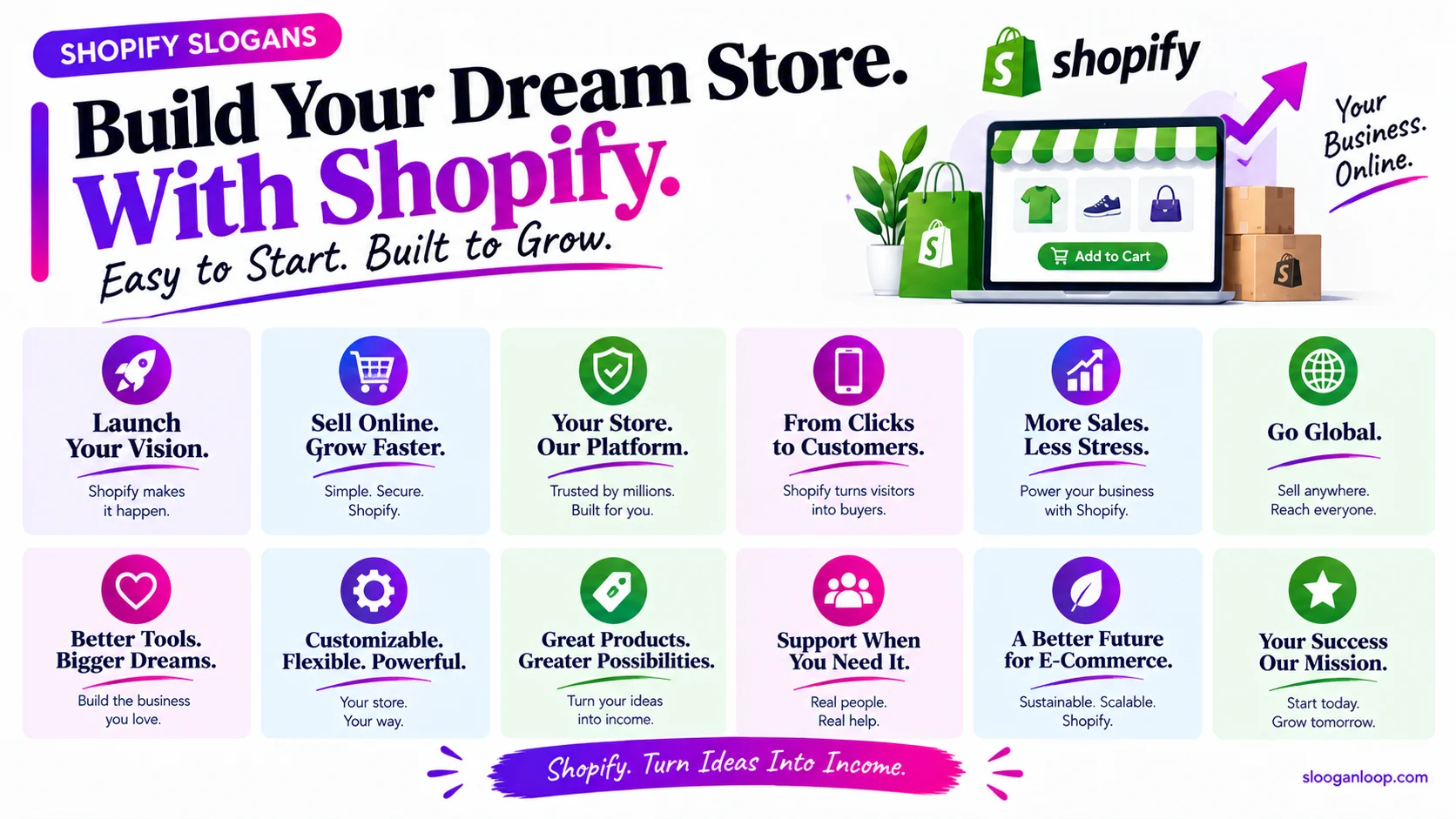 Rhyming Shopify Slogans