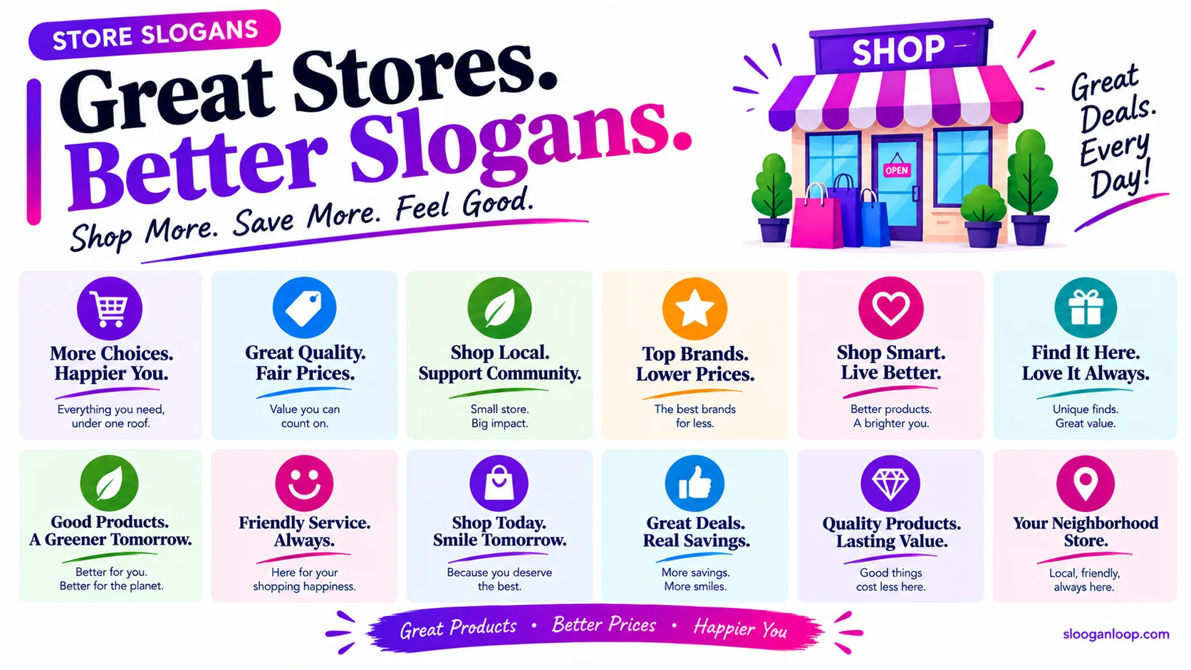 Rhyming Store Slogans
