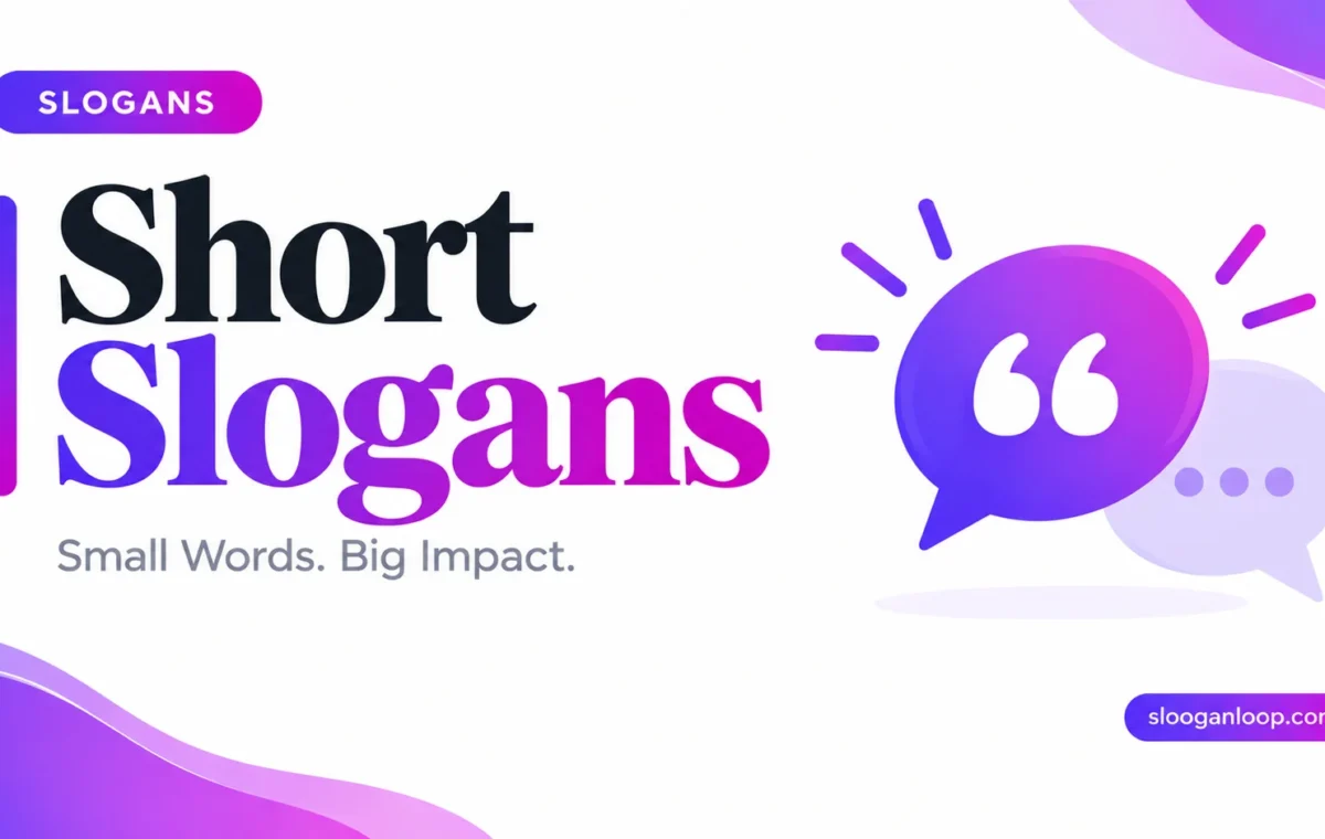 Super 60 Catchy Short Slogans (2026)