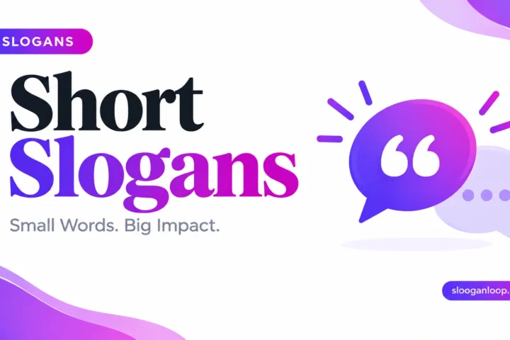 Super 60 Catchy Short Slogans (2026)