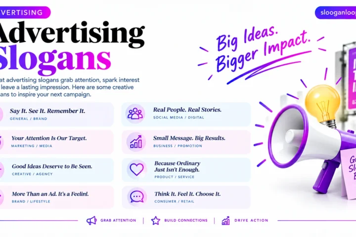 Super 50 Catchy Advertising Slogans (2026)