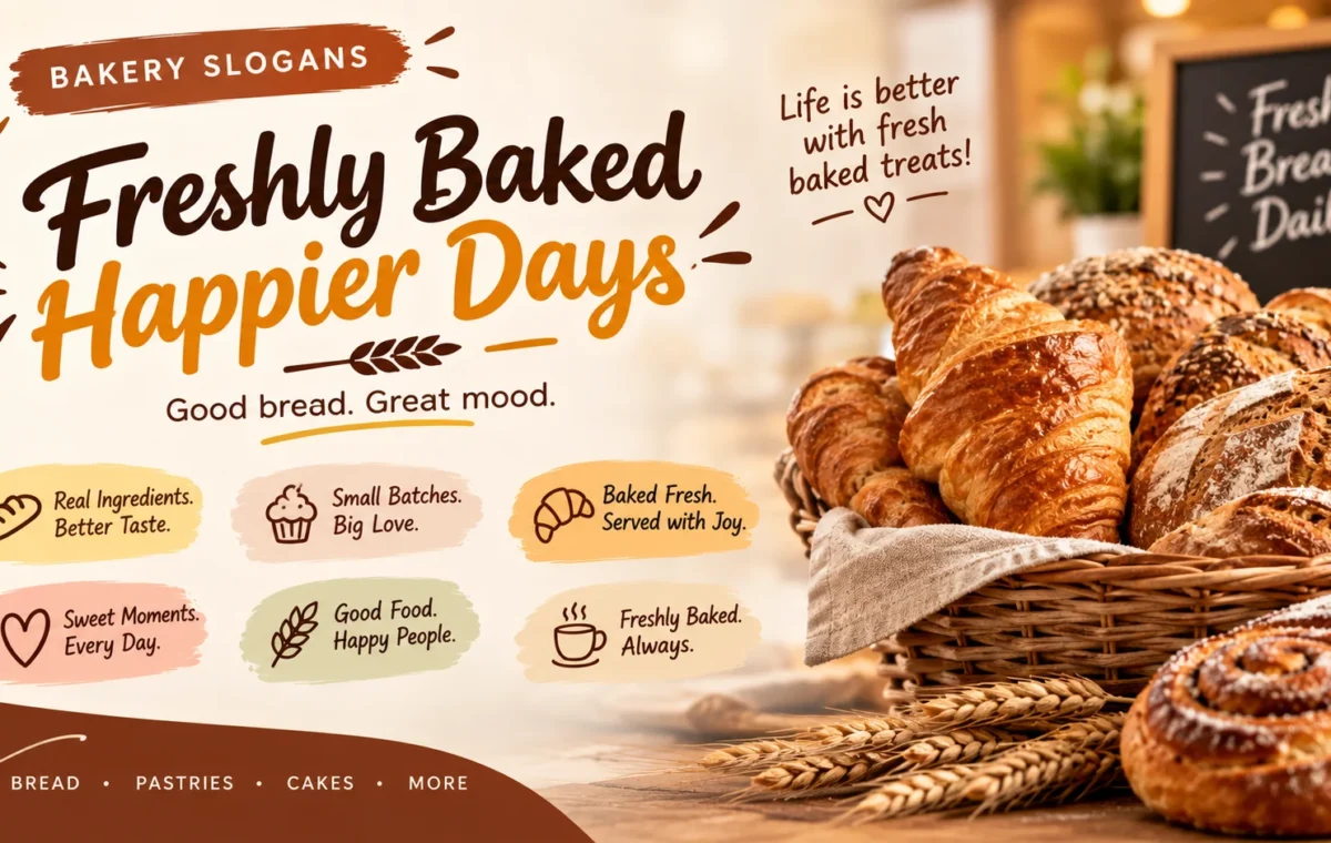 Super 50 Catchy Bakery Slogans (2026)