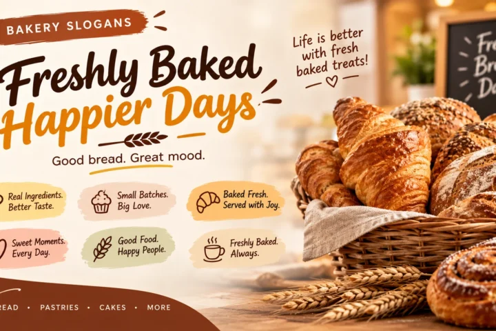 Super 50 Catchy Bakery Slogans (2026)