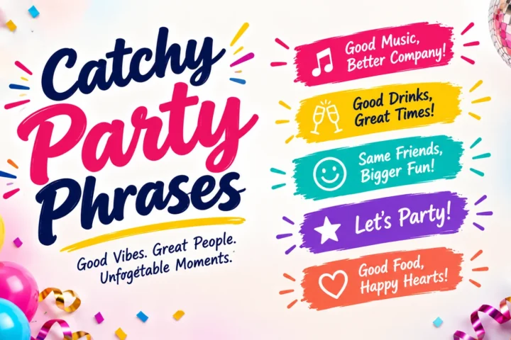 Super 50 Catchy Party Phrases (2026)