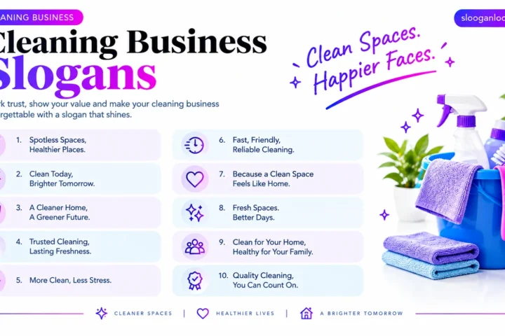 Super 50 Catchy Cleaning Business Slogans (2026)