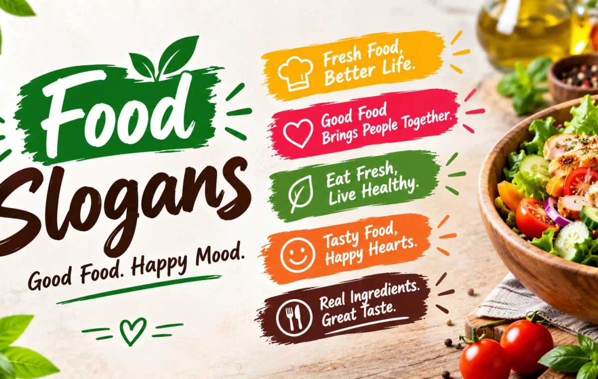Super 50 Catchy Food Slogans (2026)