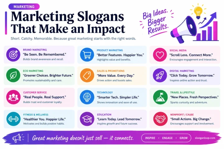Super 50 Catchy Marketing Slogans to Make Your Brand Stand Out 2026