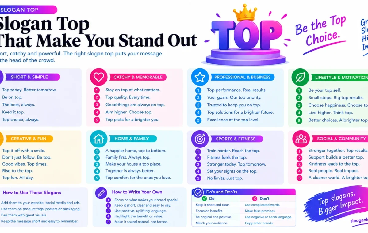 50 Best Slogan Top Ideas for 2026