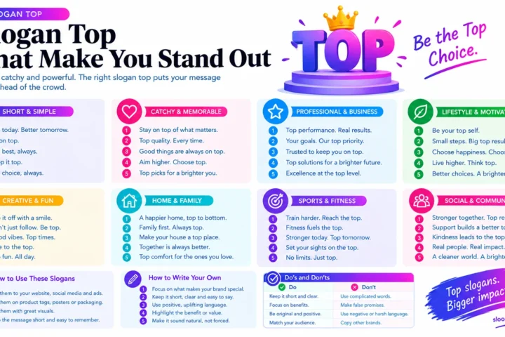 50 Best Slogan Top Ideas for 2026