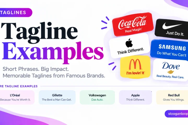 Super 50 Catchy Tagline Examples (2026)