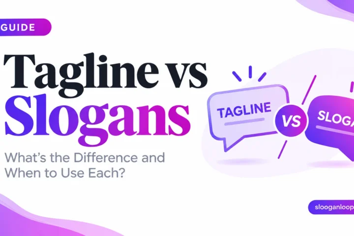 Super 50 Clever Tagline vs Slogans Examples (2026)