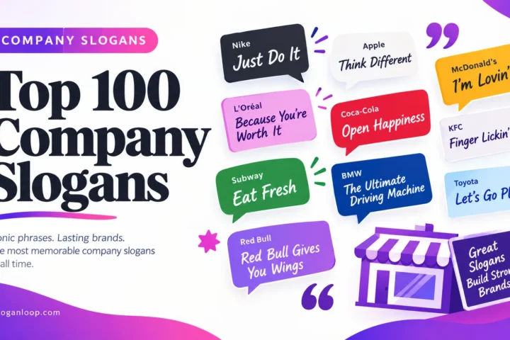 Best Top 100 Company Slogans (2026)