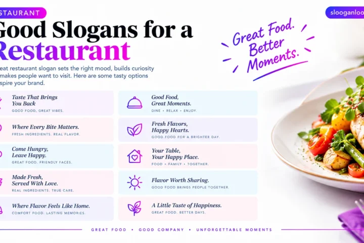 Inspiring What Is a Good Slogan for a Restaurant? 50 Catchy 2026